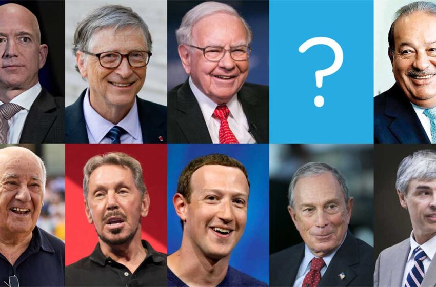  Top Ten Billionaires In 2021-2022